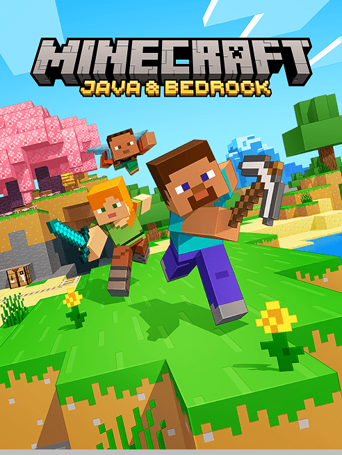 Minecraft Full Game (Java & Bedrock) card